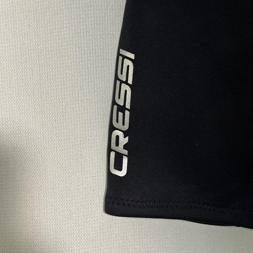 Cressi Med X 2.5 mm shorty wetsuit in black and blue One-piece Sz Med 10-11 Yrs